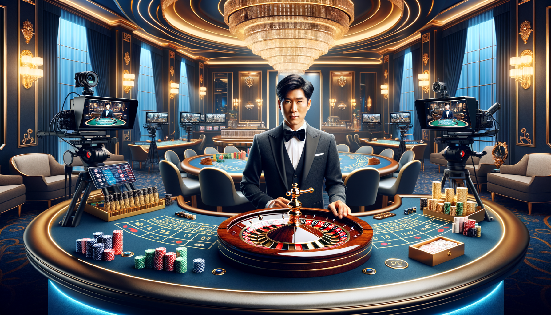 Canlı casino - rulet, blackjack ve profesyonel krupiyeler ile gerçek zamanlı oyun deneyimi